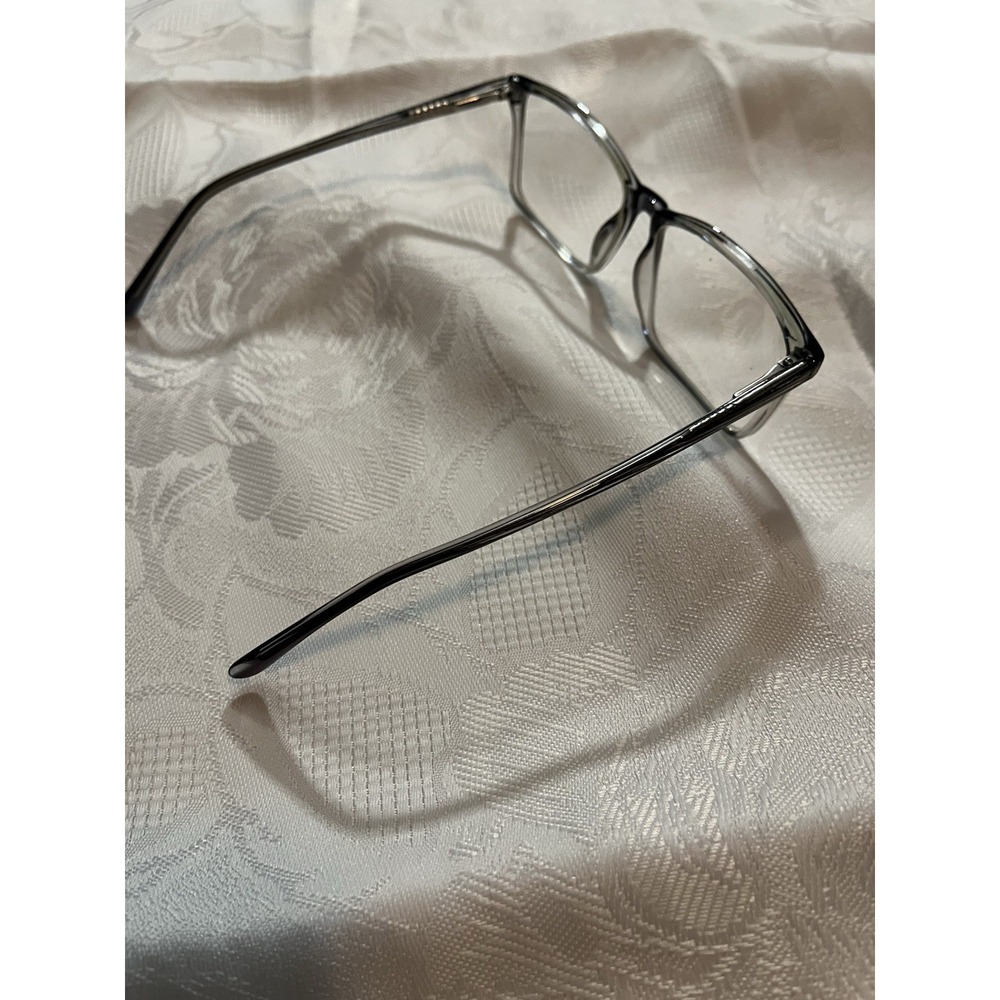 Men's plastic rectangular frames, Two tone grey - Picture 4 of 4